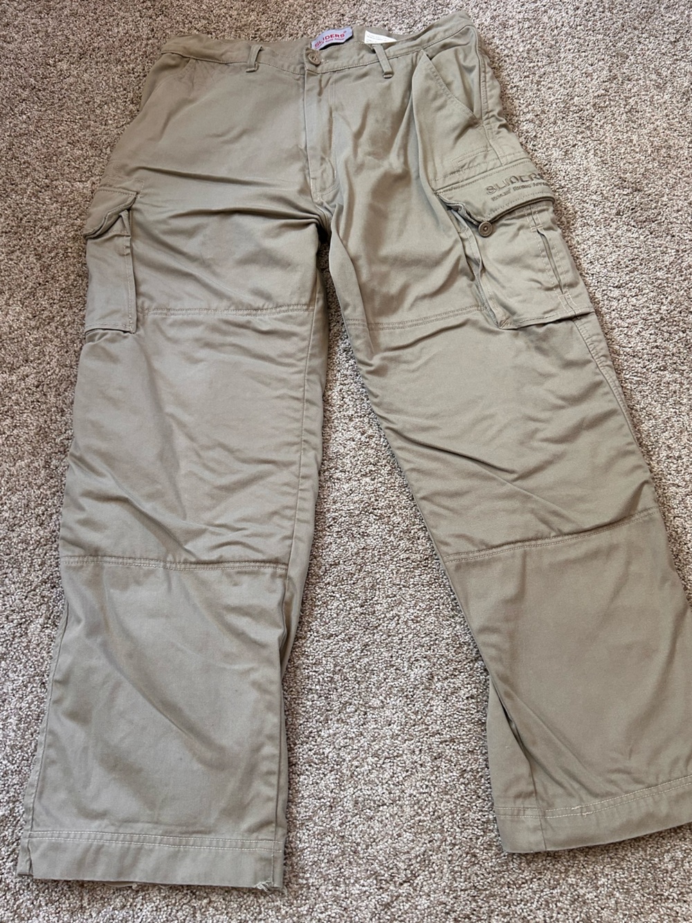 Sliders Kevlar Riding Apparel Cargo Khaki motorcycle pants. 36x32. Rugged. Bike